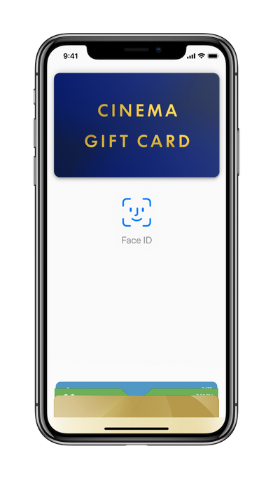 Phone with the Cinema Gift Card